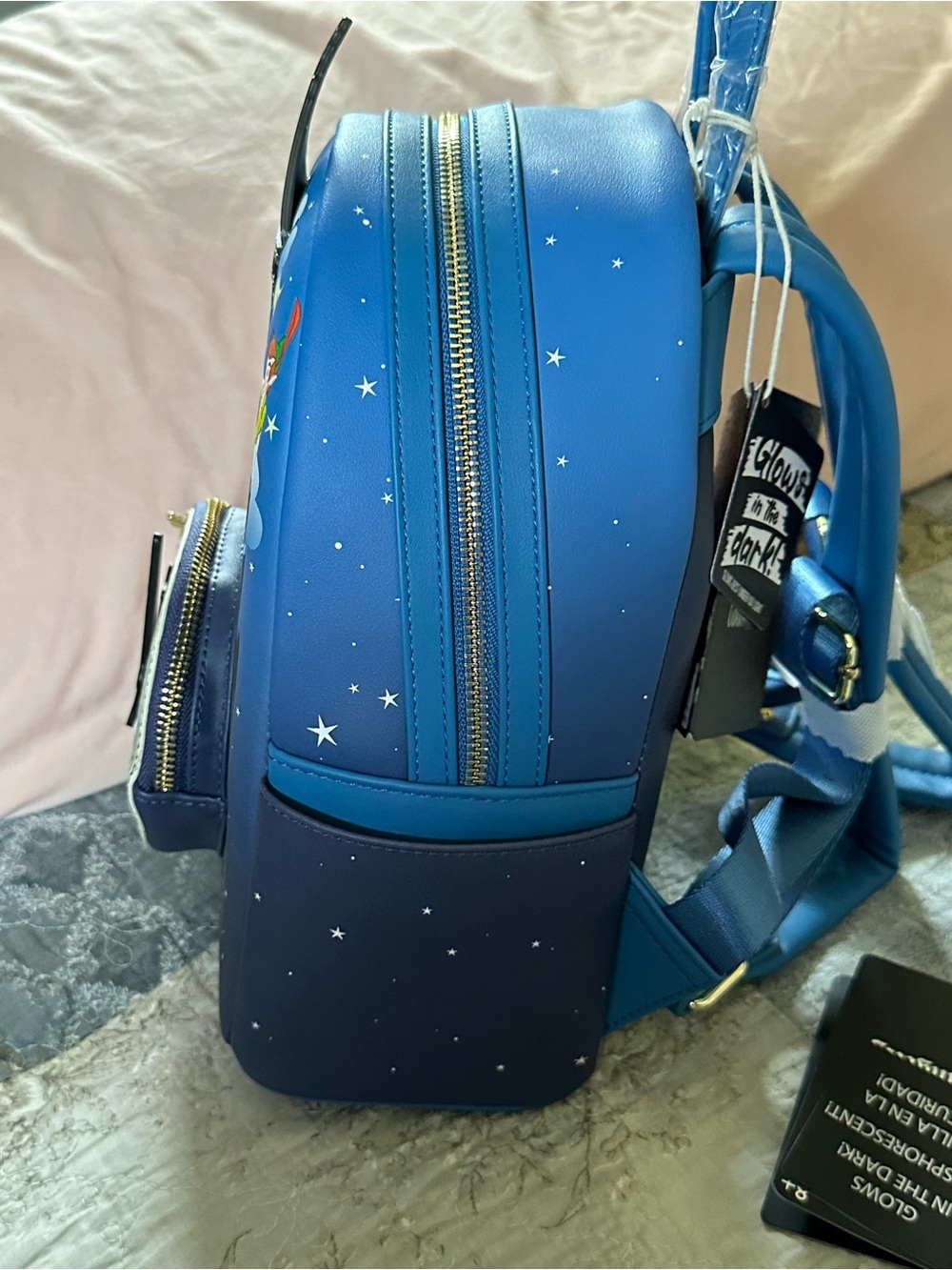 Loungefly set - Peter Pan, Big Ben, new with tags, glows in dark - Picture 4 of 6